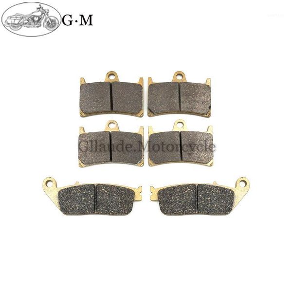 

motorcycle front / rear brake pads for mt01 mt-01 (1670cc) (4 piston caliper) 2005-20061