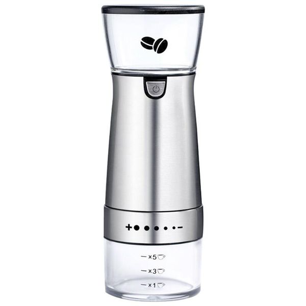 

usb rechargeable coffee grinder mill electric coffee bean pepper grinding device household kitchen tool accessories