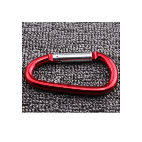 

aluminum alloy d-shape carabiner with turn buckle kit camping equipment survival gear camp mountaineering hook outdoor c jllbpz, Silver