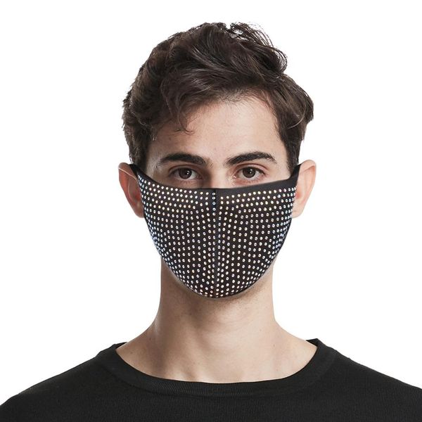 

diamonds rhinestone masquerade mask mask woman fashion bling дышащаяся моющаяся многоразовая стержень bar blitter party sexy man jllqsm, Black