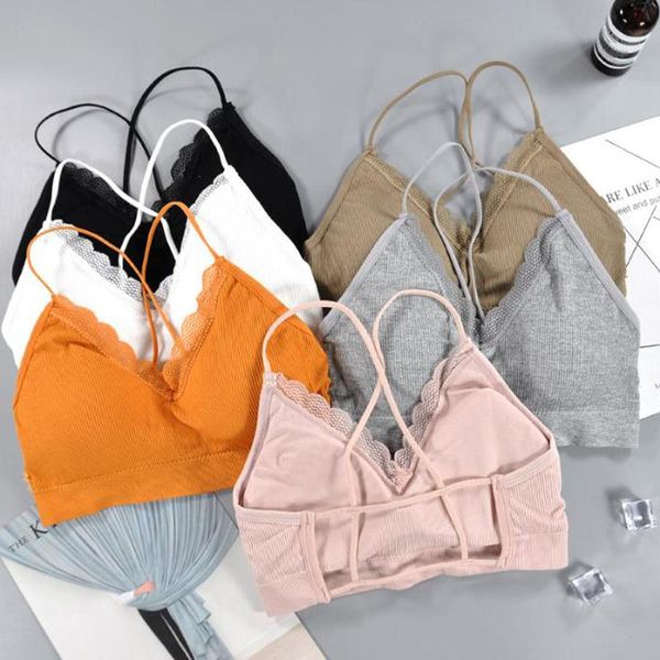 

bras women cross strap fitness bra lace thin shoulder underwear female anti-light shockproof push up, Red;black