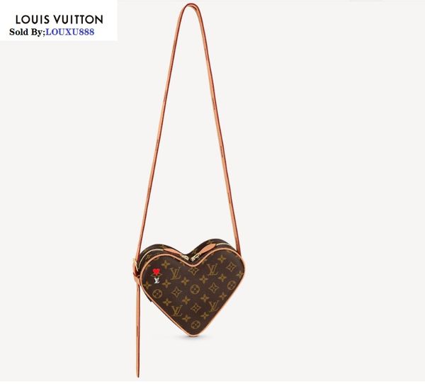 

2020 bag love bag game ladies coeur handbag on this season handbag m57456 shopping shoulder mffgj, Red;black