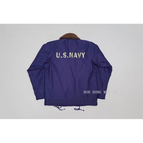 

repro 40s i navy n-1 deck jacket back paint winter uniform usn men's coat 44 lmt9, Black;brown