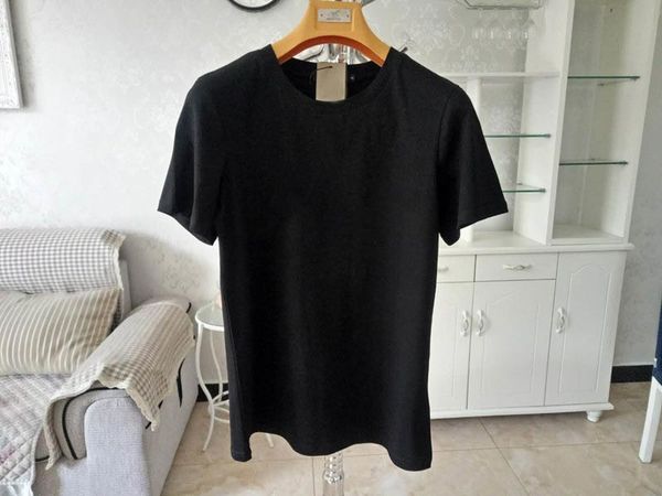 

2021 letter print mens t shirt black white summer fashion casual t shirt street closure designer striped white t shirt h01, White;black