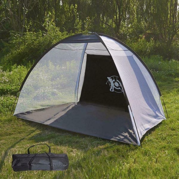 

на открытом воздухе 10 'гольф netpractice учебное вождение hit net cage aid водитель утюгов с сумкой