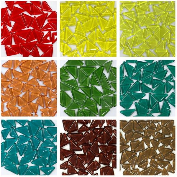 

100 г нерегулярной стеклянной мозаичной плитки diy мозаика изготовление плитки кристалл каменные дети головоломки искусства ремесел прозрачн