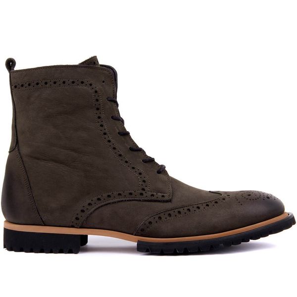 

men's boots on grey lakers ene8, Black