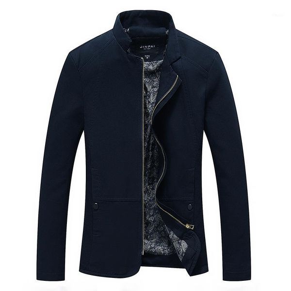 

mens brand clothing nice spring autumn men casual jackets cotton outerwear mens coats trench male windbreaker 5xl1, Black;brown
