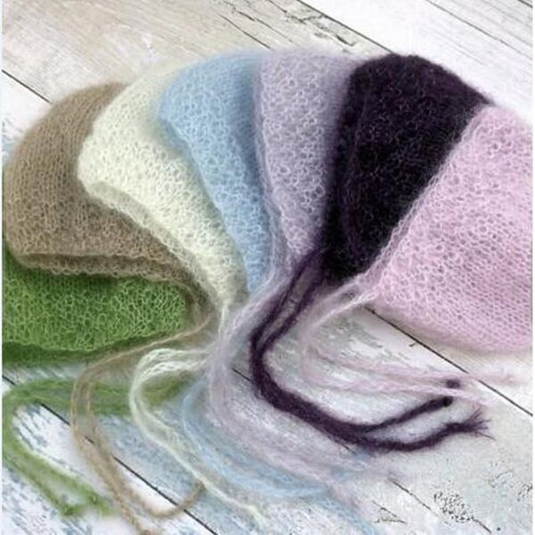 

pgraphy clothing, pgraphy caps, newborn gifts mohair hat the newborn props1, Yellow