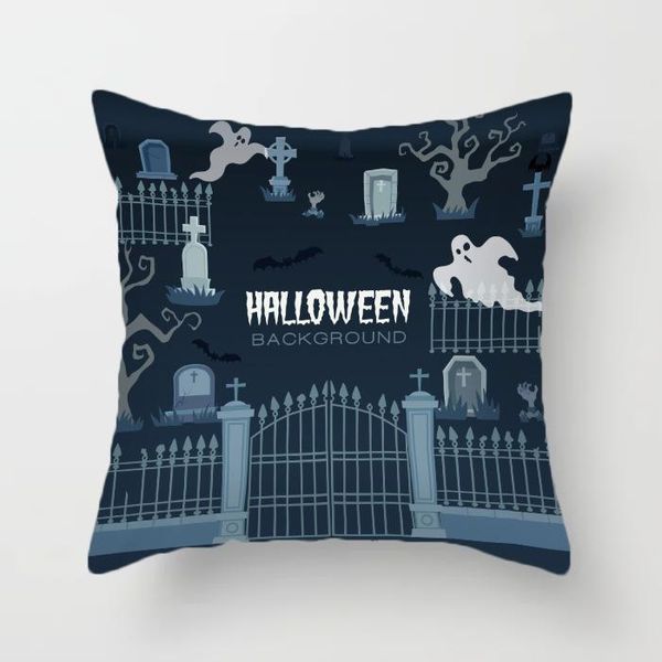 

halloween cushion cover soft linen pillowcase sofa decoration living room sofa pillowcase car pillowcase household items holiday essential