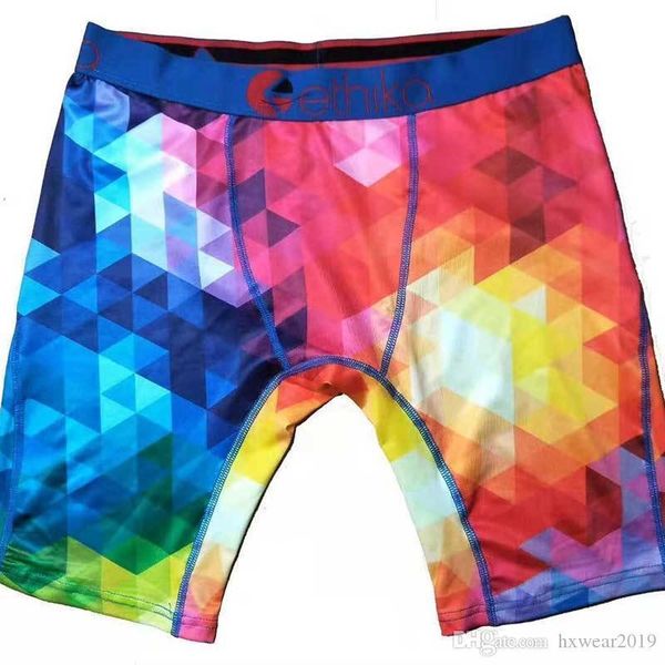 

random styles ethika underwear women men quick dry sport shorts boxer dry fit pants graffiti red lip hip hop short leggings trunks245, Black;white