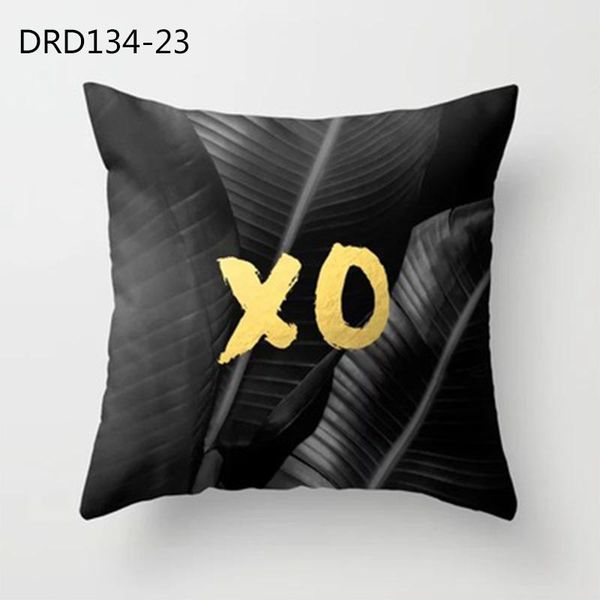 

1 шт. листья рисунка полиэстер бросок подушка подушка крышка автомобиль домашнее декор диван-кровать декоративная наволочка геометрическая п