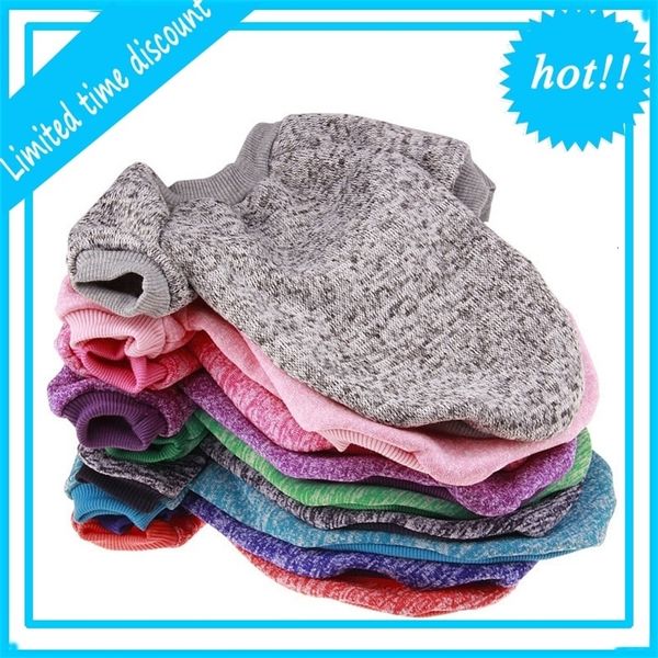 

warm dog winter soft cats trui effects color clothing puppy jackets for small dogs chihuahua christmas pet costume