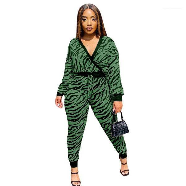 

two piece pants loose designer sports womens two piece set zebra pattern printed womens tracksuits caidigan, White