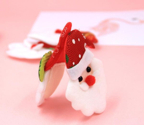 

2020 christmas hair clips hairpin for kindergarden children christmas gift colorful xmas toy dhl shipping