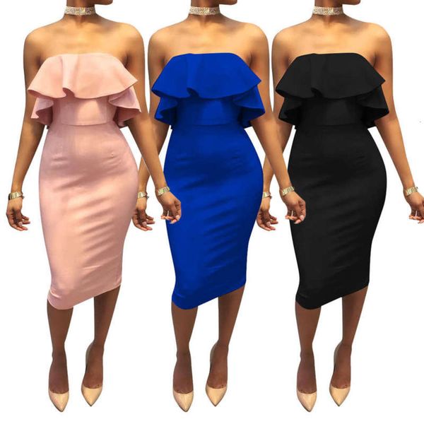 

wrap breast fashionable dress and, Black;gray