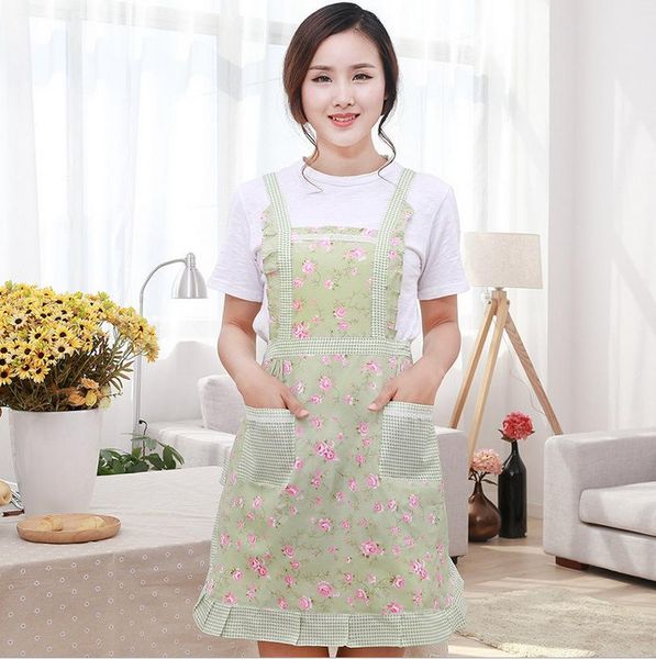 

2020 новая горячая мода леди женщины мужчины хлопок льня высококачественный кухонный фартук для приготовления выпечки ресторан
