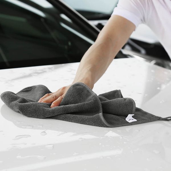 2 teile/los Mikrofaser Auto Reinigungstuch Waschen Handtuch Produkte Staub Werkzeuge Auto zubehör