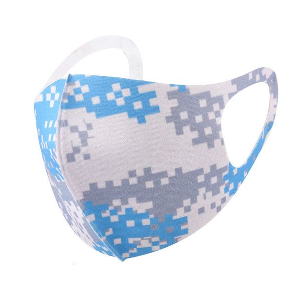 

factory design leopard red blue camouflage outdoor protective face masks reusable anti-dust wind mouth mask washable bre