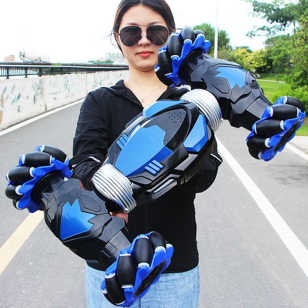 

gture sensing 4wd suv stunt twist electric climbing children's boy toy remote control car