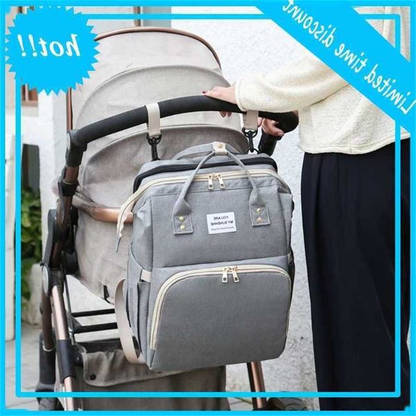 

luiertas backpack with changing station, folding baby travel portable cradle, great capacity