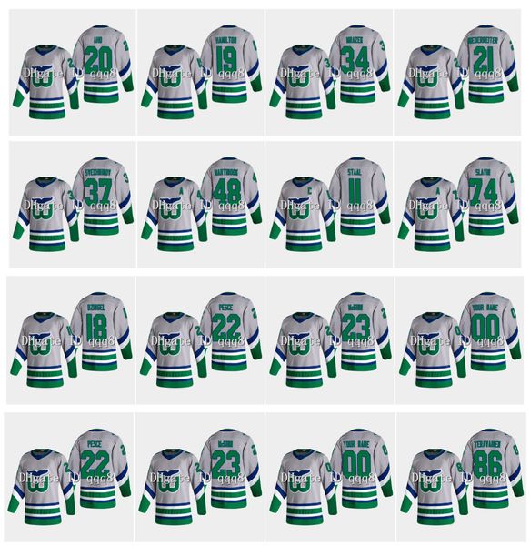 

2021 ураган carolina hurricanes 20 себастьян ахо рон фрэнсис стаал 86 teuvo teravainen 19 dougie hamilton 37 andrei svechnikov ретро хоккей, Black;red