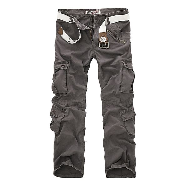 Pantaloni cargo da uomo liberi di trasporto di vendita calda pantaloni mimetici pantaloni militari per uomo 7 colori 201118