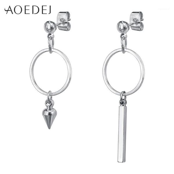 

aoedej earrings boys korean earrings jewelry kpop accessories long tassel dangle boucle d'oreille1, Silver