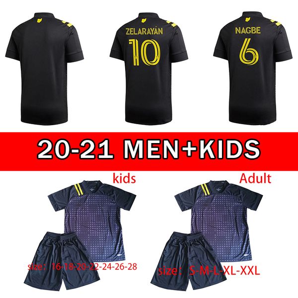

2020 2021 kids crew sc soccer jerseys 20 21 jonathan trapp p.santon higuain zardes r.williams columbus black football shirt, Black;yellow