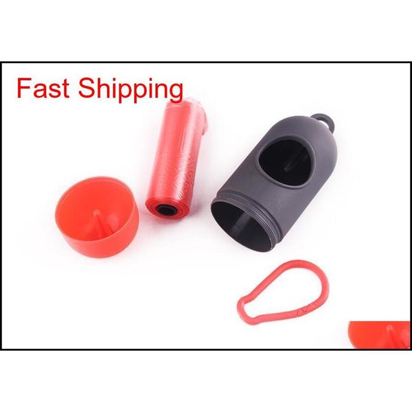 

new arrival dog poop bag scoop leash dispenser with hook mini dog poop bag boxes pet supplies 10 qylote yh_pack