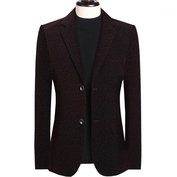 

fashion dot printed men stripe suit blazer jacket plus size 5xl single breasted slim fit blazers men1, White;black