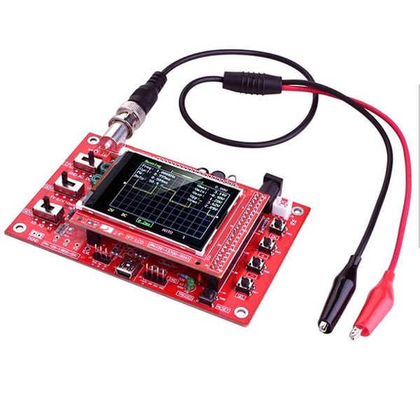 

fully assembled dso138 open source 2.4" tft digital oscilloscope (1msps) with probe