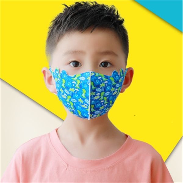 

factory 3d reusable kids face cover cartoon dinosaur washable masks fashion dustproof protective safety mask in stock yf 5ay5zs