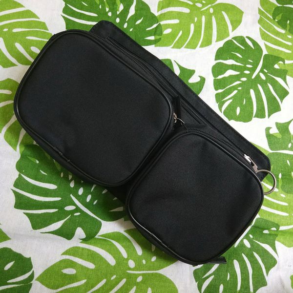 Nova bolsa transversal destacável com alça preta ou amarela inclinada unissex Fanny Pack bolsa de cintura masculina de lona bolsa de ombro com vários bolsos