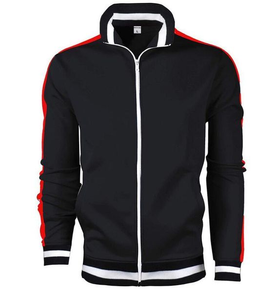 

2020 new style man solid color outdoor fitness sports hoodie casual fashion men's hoodies sweatshirts, Black