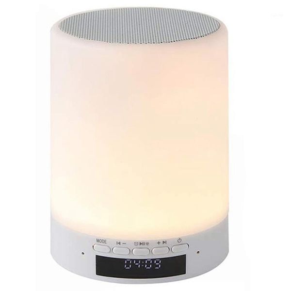 

bluetooth speaker night lights,press discoloration led light,smart alarm clock bluetooth speaker mp3 player1