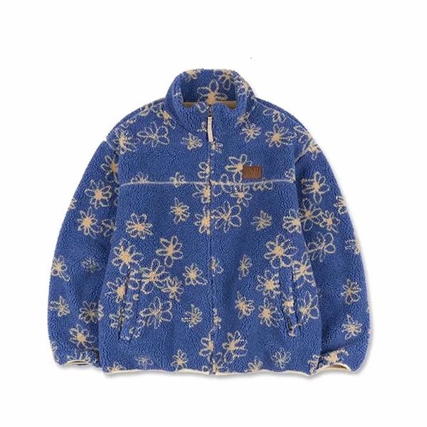 

2021 winter women new fashion keep warm flower pattern faux fur coat female placket long sleeve jacket chic, Black