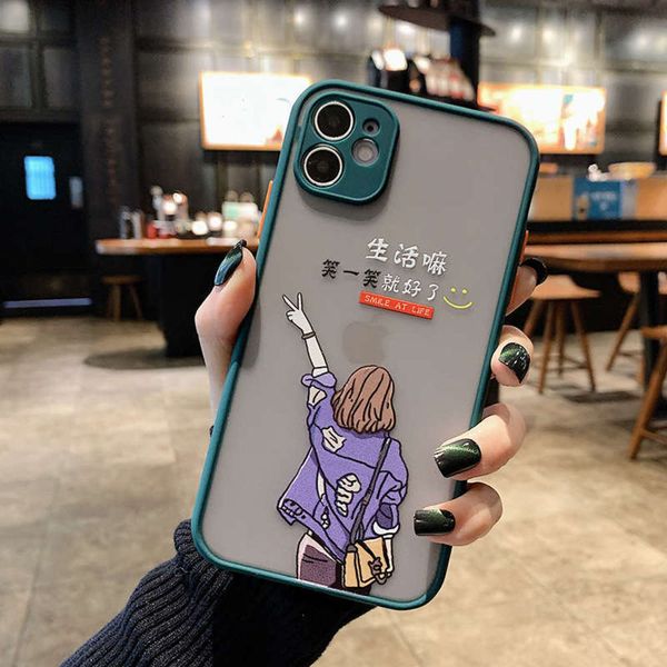 

case for 12mini 11pro xs female xr suitable smile phone7 / 8p lpk4