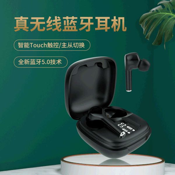 

power new twsp69 in ear 5.0 display wirels bluetooth headset