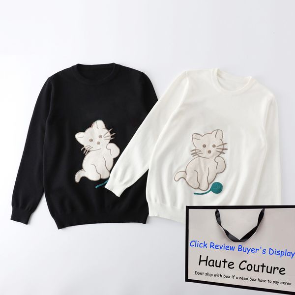 

women sweatshirts trendy cat printed with letter print sweatshirt hoodies fashion pullover womens autumn winter clothing