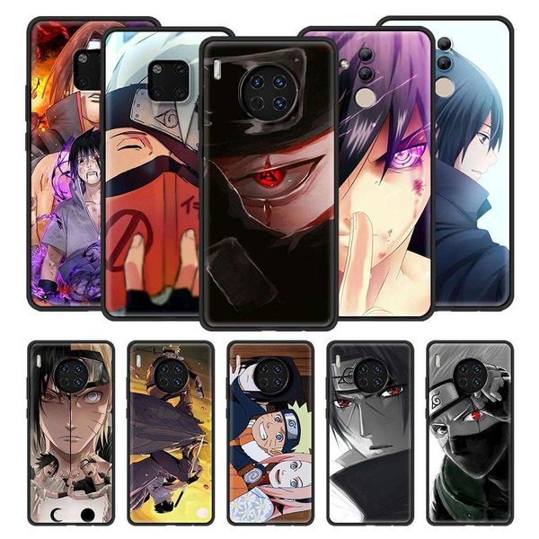 

huawei mate rs 30e lite 40 30 20 10 pro 5g mobile phone cover, silicone soft shell anti falling device, assisting naruto4fre