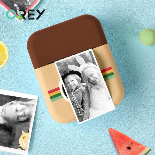 

cute children's instantane camera toys for girls kids video digital polaroid instant camera print christmas birthday gift