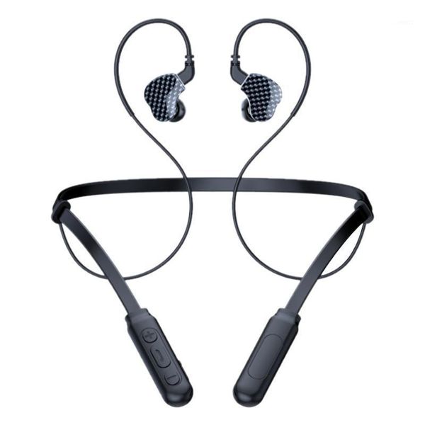 

s3 bluetooth headset 2-pin detachable cable in-ear headset, subwoofer neck-mounted headset1