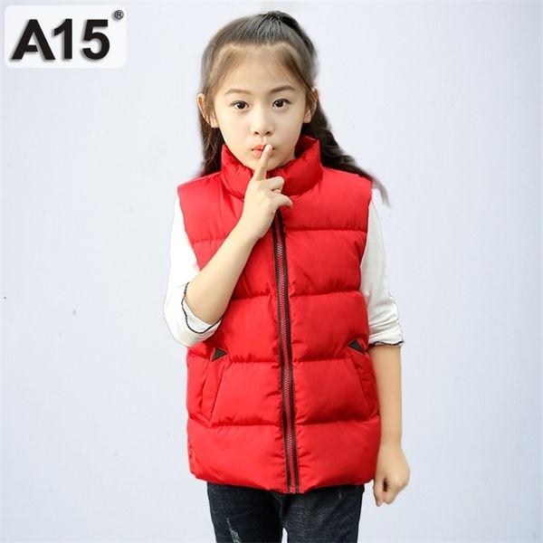 

winter new kids jacket cotton padded girls boys vest striped warm coat sleeveless wear children mother daughter family match 201106, Camo