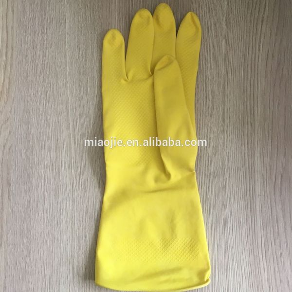 

flocklined dipped household 30g latex gloves