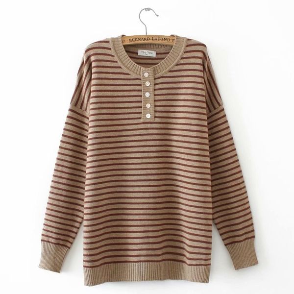 

female size plus spring fall shirts long sleeve striped casual muslim pullovers outerwear thi3, White;black