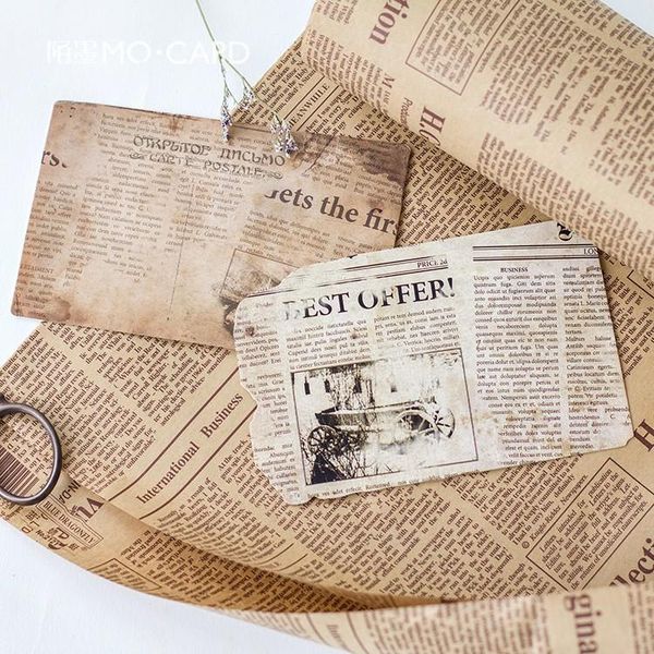 

30 pcs box of retro souvenirs to restore postcards retro style creative stationery writing greetings gift message note cards jlluwd