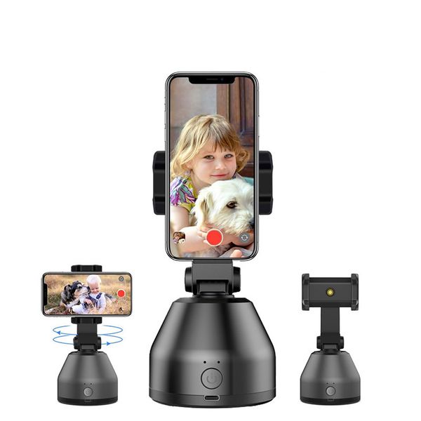 

2020 new arrival cellphone holder auto selfie face tracking smart holders 360 degree rotatable
