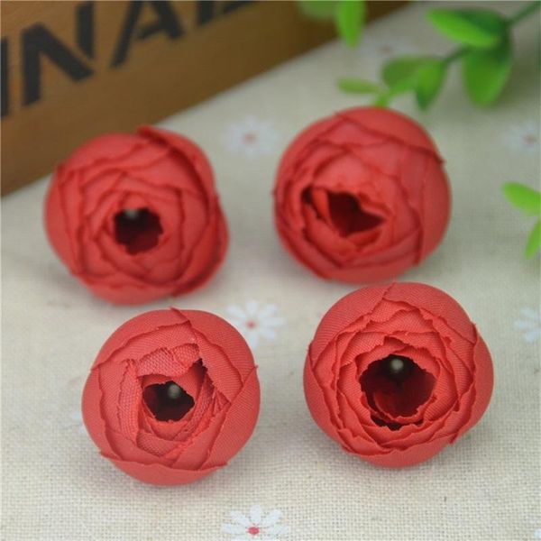 

10pcs2.5cm маленькая шелковая роза бутон искусственный цветок голова для свадьбы украшения дома diy венок подарок скрапбукинг поддельные цве