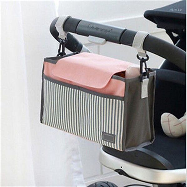 

stroller parts & accessories brand baby bag mummy waterproof hanging carriage pram buggy trolley bottle solid hasp stripe fashion 20211